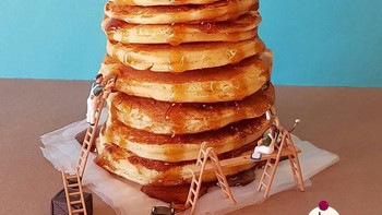 Siapa yang tidak ngiler liat pancake ini? Foto: Matteo Stucchi