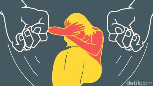 Ilustrasi pengeroyokan, ilustrasi penganiayaan, audrey