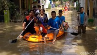 Kepala BPBD Kabupaten Indramayu Eddy Kusdiana menyebutkan lima kecamatan yang terendam banjir adalah Kecamatan Indramayu, Lohbener, Sindang, Cantigi dan Pasekan. Banjir mulai meluas sejak Senin (8/4/2019) malam.