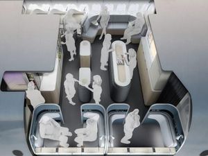 Begini Desain Kabin Pesawat di Masa Depan yang Anti Bosan