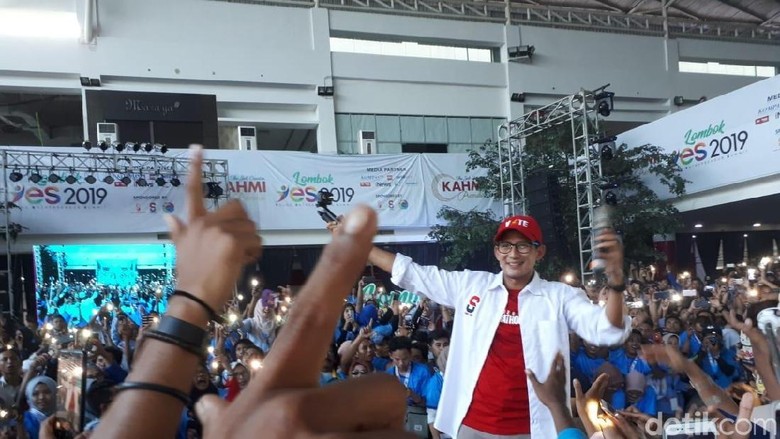 Di Lombok, Sandiaga: 17 April Jangan Lupa TPS, Tusuk Prabowo Sandi Di Lombok, Sandiaga: 17 April Jangan Lupa TPS, Tusuk Prabowo Sandi