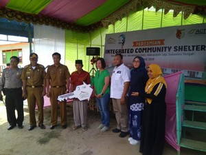 Danone-ACT Bangun Kawasan Hunian Sementara untuk Korban Gempa Sigi