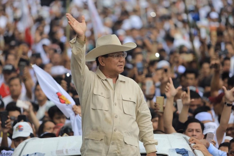 Prabowo saat berkampanye di Sumatera Selatan. Foto: Kampanye Prabowo di Palembang (Prabowo-Sandi Media Center) Prabowo saat berkampanye di Sumatera Selatan. Foto: Kampanye Prabowo di Palembang (Prabowo-Sandi Media Center)