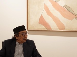 Cerita Jeihan Sukmantoro Lukis 7 Presiden Indonesia