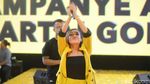 Penampilan Cita Citata di Kampanye Golkar