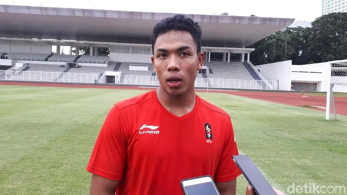 Lalu M Zohri pede lulus UN SMA. (Mercy Raya/detikSport) Lalu M Zohri pede lulus UN SMA. (Mercy Raya/detikSport)