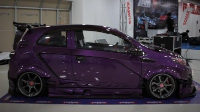Dirombak Total, Modifikasi Toyota Agya Ini Habis Rp 300 Juta!