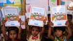Semangat Anak-anak Rohingya Belajar di Pengungsian