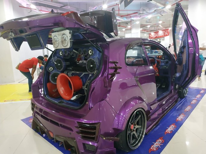 Dirombak Total, Modifikasi Toyota Agya Ini Habis Rp 300 Juta!