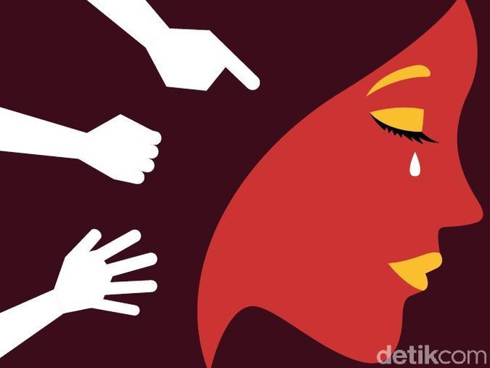 Ilustrasi pengeroyokan, ilustrasi penganiayaan, audrey