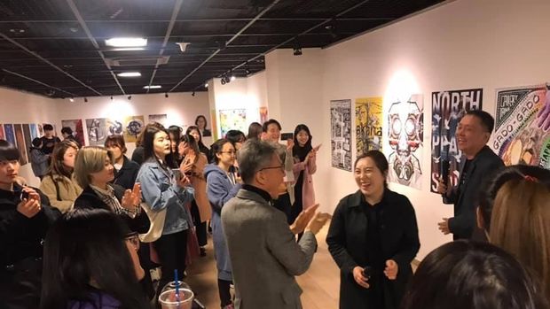 17 Desainer Grafis Indonesia Pamer Karya Poster di Korea