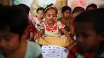 Semangat Anak-anak Rohingya Belajar di Pengungsian