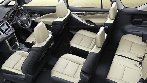Interior baru Toyota Innova di India,