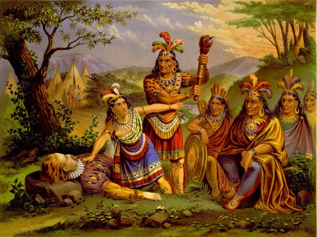 Pocahontas terinspirasi dari Matoaka, seorang wanita suku asli Amerika Serikat yang lahir sekitar 1596. Ia dijuluki Pocahontas yang artinya Si Bandel. Foto: Dok. Brightside, Wikipedia