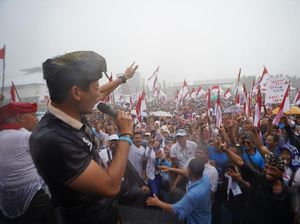 Sandi Setop Kampanye di Bali Karena Hujan, Penyebab Masuk Angin?