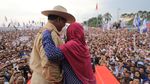 Potret Ramainya Kampanye Prabowo Sapa Wong Kito Galo