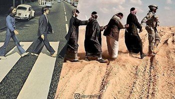 Solusi untuk krisis dapat digambarkan dengan banyak kata rumit, tetapi Anda tidak perlu tahu bahasa untuk membaca dan memahami sebuah karya seni. Seni adalah penguasa semua bahasa, tambahnya. Foto: Uğur Gallenkuş