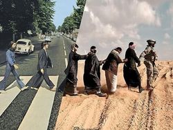 Perpaduan Dua Foto yang Bikin Hati Tersentuh