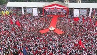 Jokowi menyebut kemenangan di Jateng juga akan sangat menentukan di tingkat nasional. Untuk itu, kemenangan di Jateng harus besar. (Dok. Istimewa)