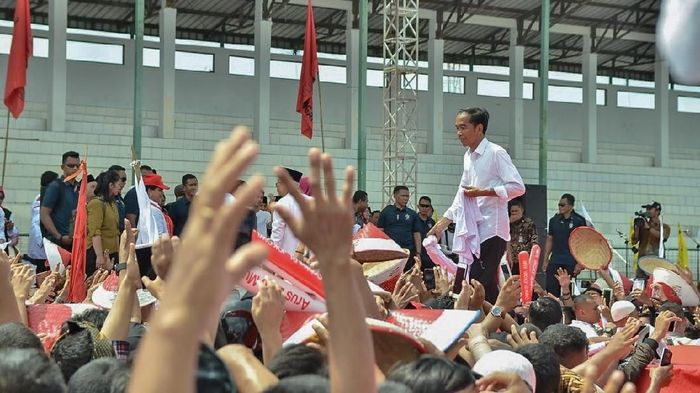 Foto: Jokowi Kampanye. (Andhika Prasetia/detikcom). Foto: Jokowi Kampanye. (Andhika Prasetia/detikcom).