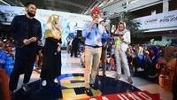 Lombok YES dilaksanakan sebagai bentuk kepedulian kaum muda Indonesia, mendorong percepatan pemulihan ekonomi di Pulau Lombok. Kita menyaksikan potensi daerah Lombok, salah satunya Pariwsiata. Milenialnya potensial dan kreatif, ujar Founder KAHMIPreneur Kamrussamad di Lombok City Center, Selasa (9/4/2019). Pool/KAHMI.