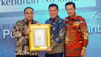 Perhargaan itu diganjar Perkebunan Nusantara karena keberhasilannya yang selama ini telah dicapai. Foto: dok. PTPN
