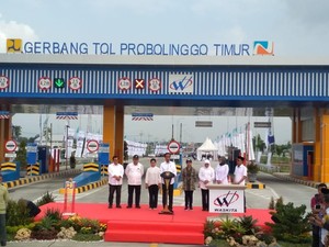 Buka Tol Paspro, Jokowi: Cawang-Probolinggo Tembus 840 Km
