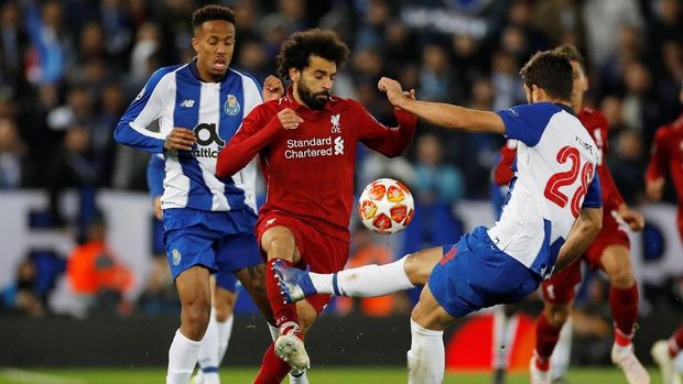 Mohamed Salah tampil kurang impresif lawan Porto.