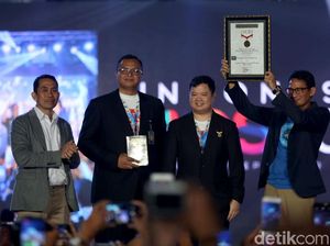 Sandi Catatkan Rekor Muri Blusukan ke 1.500 Titik di Indonesia