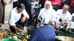 Ekspresi Jokowi Saat Belanja Kedondong di Probolinggo