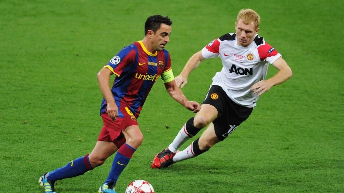 Barcelona mengalahkan Manchester United di final Liga Champions 2011. (Foto: Michael Regan/Getty Images)