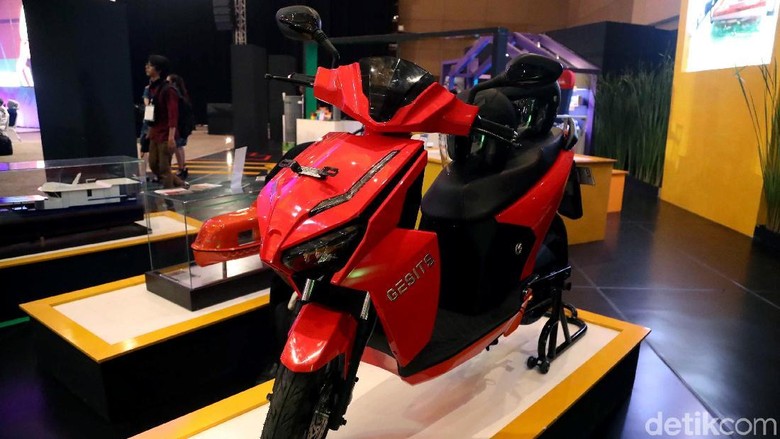 Prototipe Motor Gesits Foto: Pradita Utama Prototipe Motor Gesits Foto: Pradita Utama