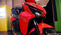 Begini tampang anyar motor listrik Gesits karya anak bangsa.