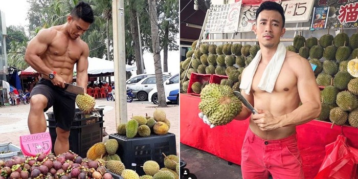 Wouw Akun Instagram Ini Khusus Pria Seksi dengan Buah Durian