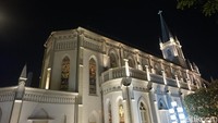 Bangunan gereja masih berbentuk asli, dijadikan ruang serbaguna (Shinta/detikcom)