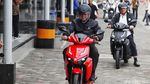 Menristek Jajal Motor Listrik Nasional