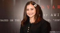 Prilly Latuconsina siap kembali untuk cerita Danur 3. Foto: Noel/detikFoto
