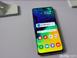 Lebih Dekat dengan Galaxy A80, Ponsel Kamera Pop-up Bolak-balik