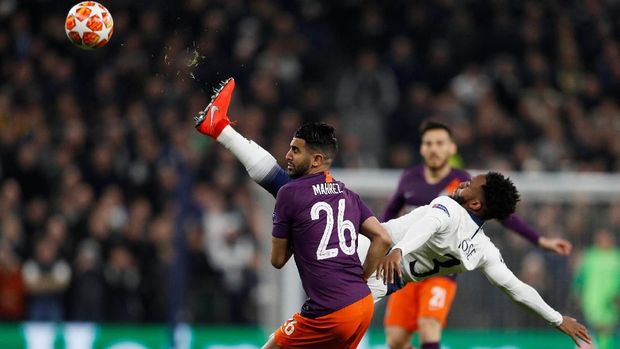 Rapor Pemain Tottenham vs Manchester City: Aguero Terburuk