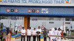 Gaya Jokowi Resmikan Tol Pasuruan-Probolinggo