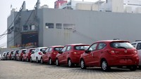 Pada pengiriman pertama ini, All New Honda Brio dari Indonesia akan diekspor ke Filipina. Pool/Honda.