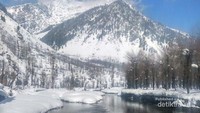 Di Kashmir, traveler bisa ke sebuah tempat suci yang disebut sebagai peninggalan Nabi Muhammad SAW. Berbagai kuliner lezat seperti sheer kurma atau pudding lezt juga bisa ditemukan di sini(Ovi Norfiana/dTraveler)
