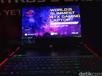 Asus Rilis Dua Laptop Gaming RTX Tertipis di Dunia