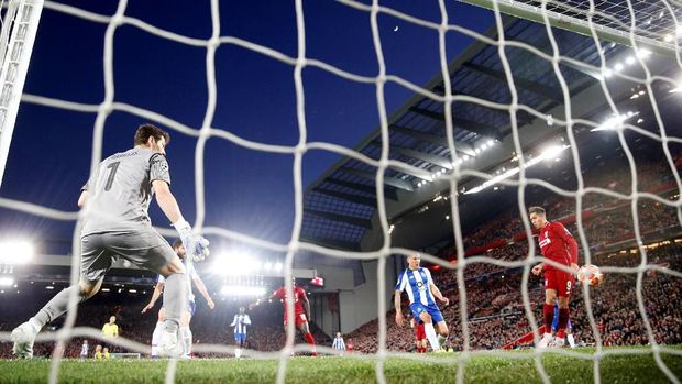 Hasil Liga Champions: Liverpool Bekuk Porto 2-0