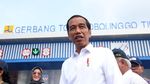Gaya Jokowi Resmikan Tol Pasuruan-Probolinggo