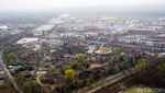 Pemandangan Kota Industri Jerman dari Ketinggian 117 Meter