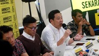 Anggota Komisi I DPR RI, Fraksi PDI-P Charles Honoris, memaparkan pandangannya mengenai penghapusan hukuman mati di Indonesia.
