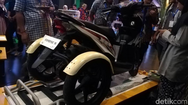 Motor roda 3 untuk penyandang disabilitas Foto: Rizki Pratama Motor roda 3 untuk penyandang disabilitas Foto: Rizki Pratama