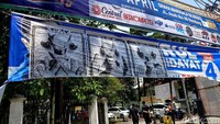 Seperti yang dilihat detikcom di persimpangan Jalan LL RE Martadinata-Jalan Seram dan Jalan Siliwangi-Jalan Sangkuriang pada Rabu (10/4/2019) siang. 