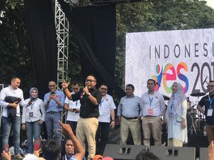 Narji: Badan Prabowo Mirip Badan Saya, Pak Sandi Ganteng Mirip Saya